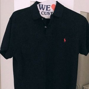 Polo Ralph Lauren Custom Slim Fit Mesh Polo